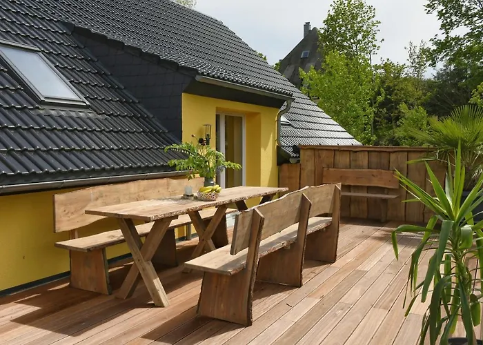 公寓 Alpakas Im Chemnitztal *